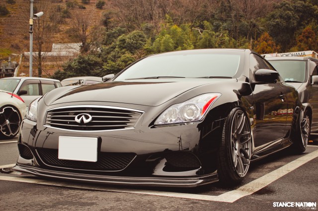 Stanced & Slammed Infiniti G37 Nissan Skyline (6)