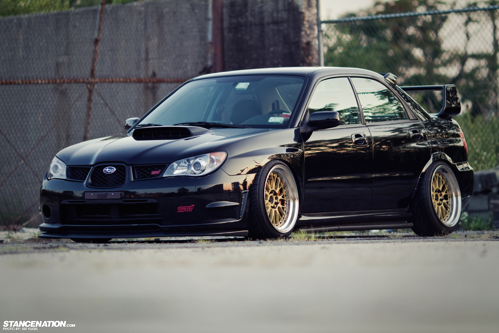 Low & Loud // Vic's Slammed Subaru STI. StanceNation