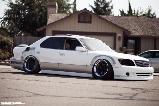 Stanced Slammed Lexus Ls400 (6)