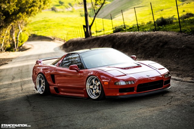 Flush Stanced Acura Honda NSX (13)