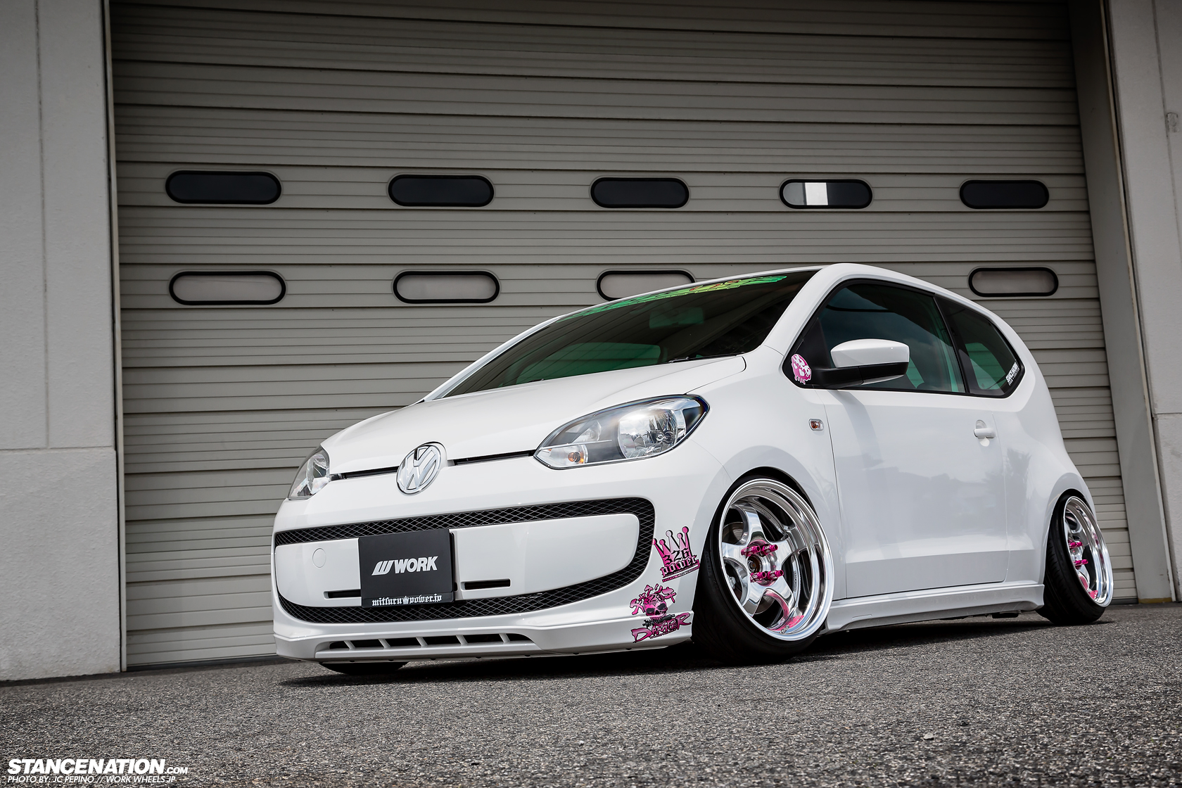 WorkWheels x 326Power // VW Up.  StanceNation™ // Form > Function