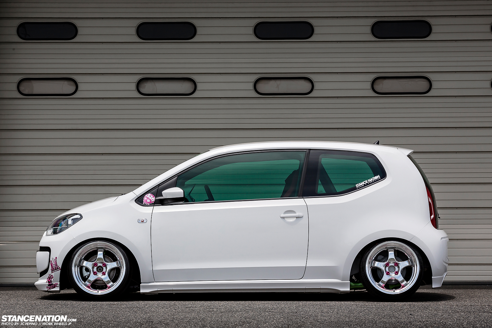 WorkWheels x 326Power // VW Up.  StanceNation™ // Form > Function