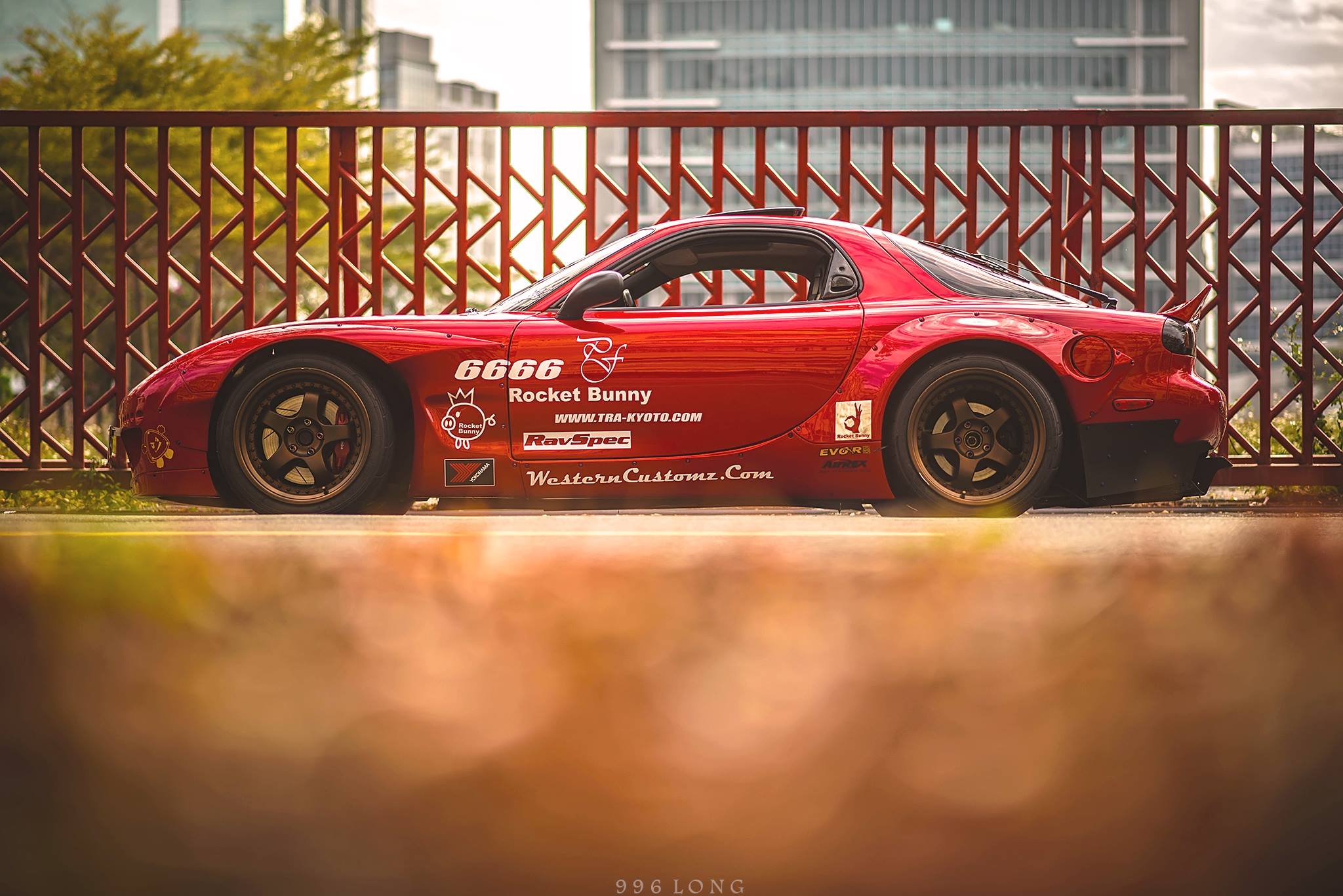 The Rocket Bunny Mazda RX7. StanceNation™ // Form > Function