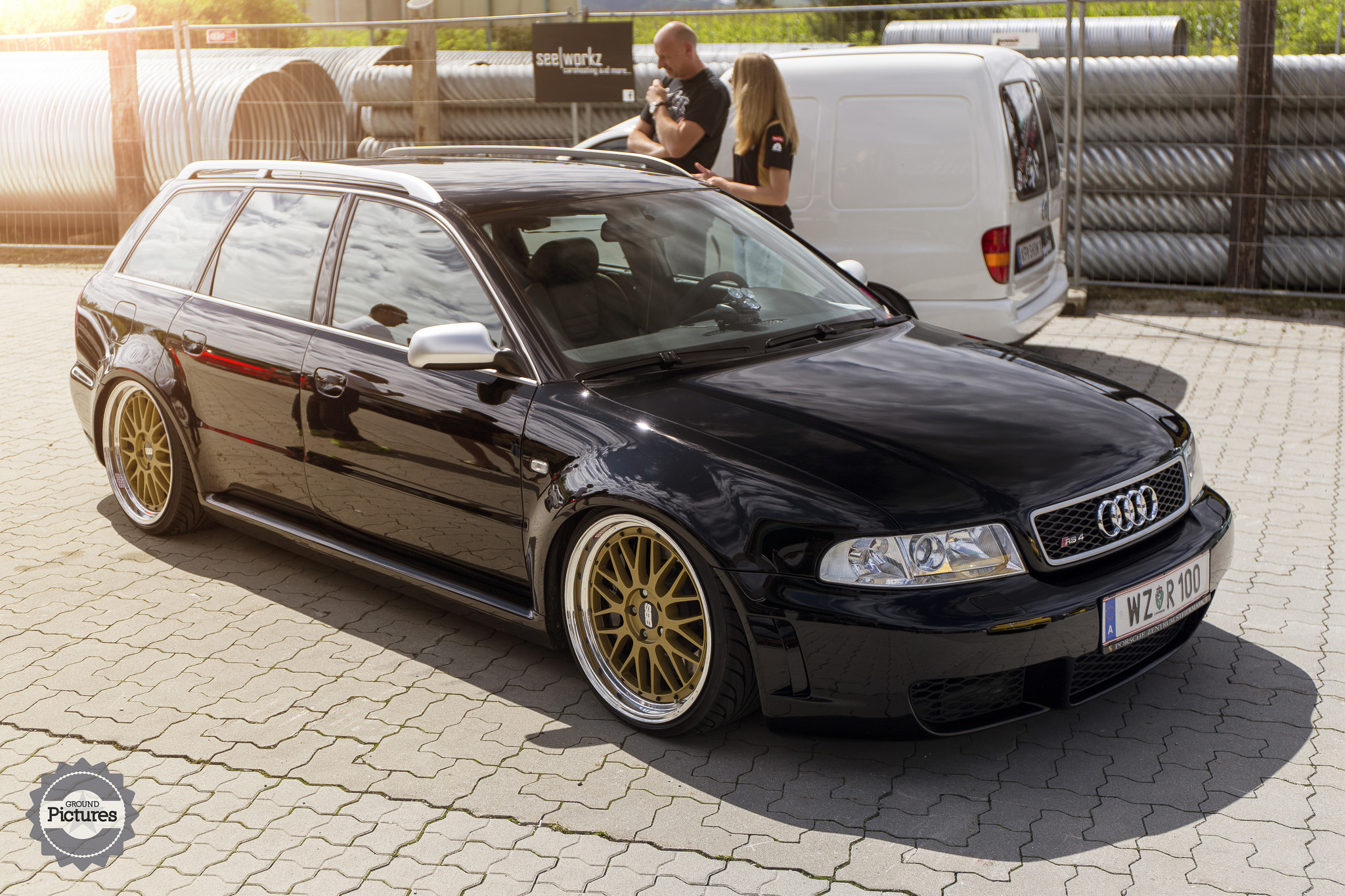 Audi RS4 sitting on BBS Wheels. | StanceNation™ // Form > Function