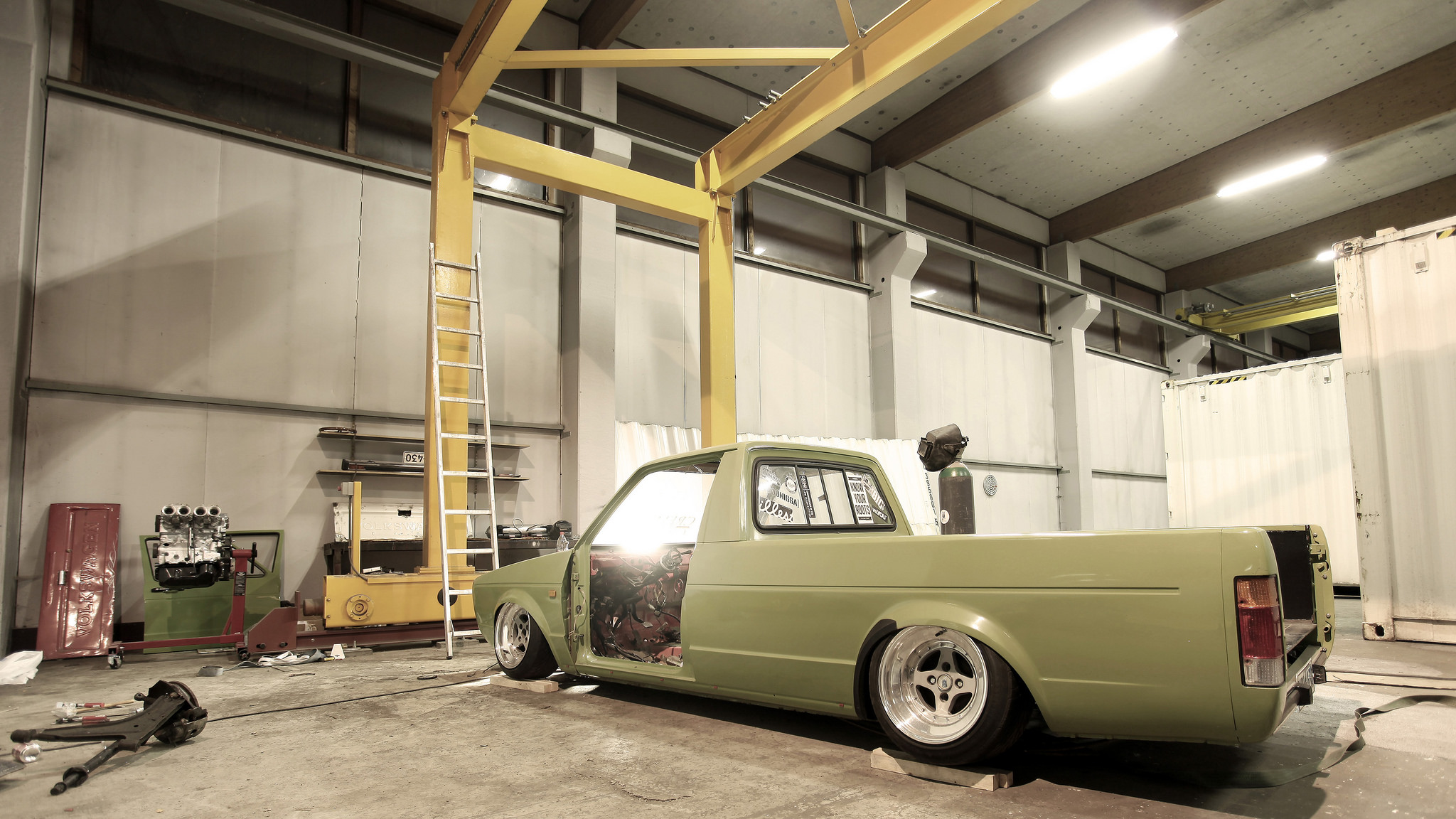 Sweet VW Caddy.  StanceNation™ // Form > Function