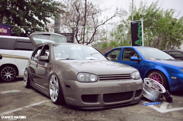 Aggressive Fitment China Stanced Car Event (13)