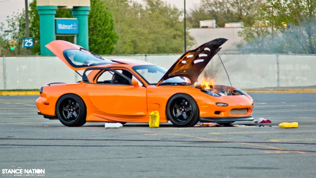 Slammed & Stanced Flush fitment Mazda RX7 (11)