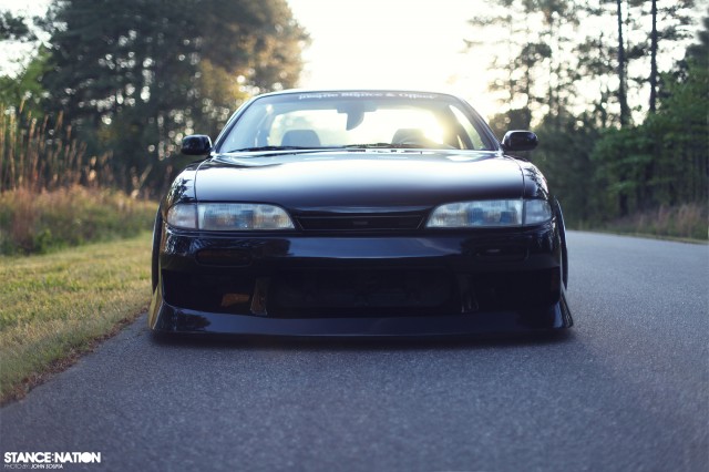 Stanced & Slammed Nissan 240SX (3)