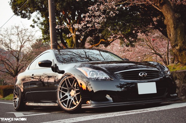 Stanced & Slammed Infiniti G37 Nissan Skyline (12)