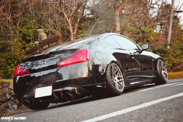 Stanced & Slammed Infiniti G37 Nissan Skyline (11)