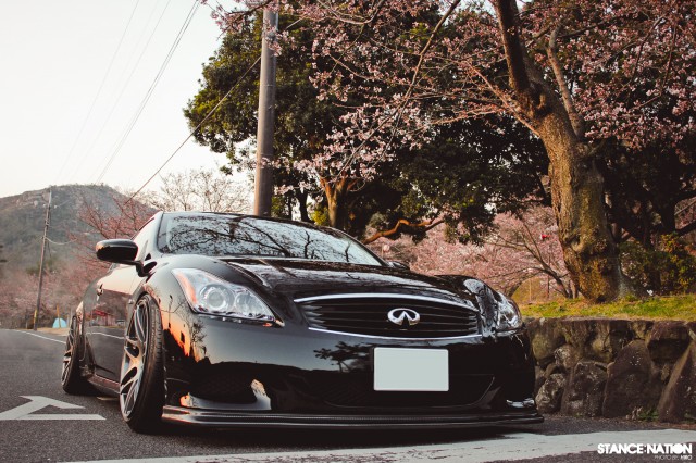 Stanced & Slammed Infiniti G37 Nissan Skyline (9)