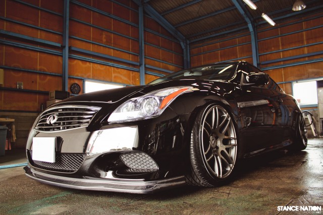 Stanced & Slammed Infiniti G37 Nissan Skyline (8)