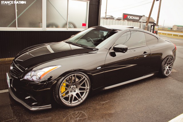 Stanced & Slammed Infiniti G37 Nissan Skyline (3)