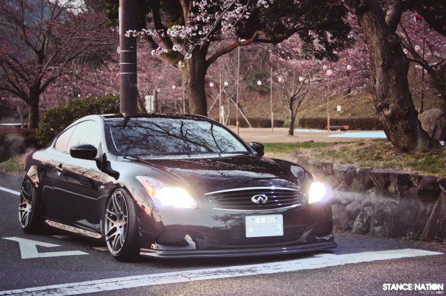 Stanced & Slammed Infiniti G37 Nissan Skyline (22)