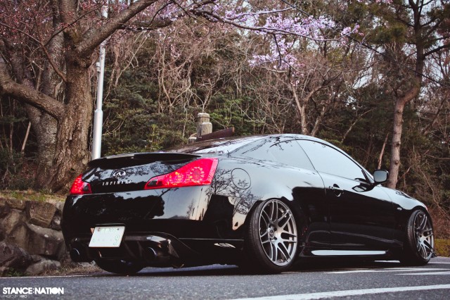 Stanced & Slammed Infiniti G37 Nissan Skyline (21)