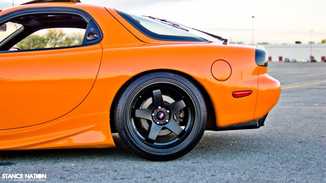 Slammed & Stanced Flush fitment Mazda RX7 (15)