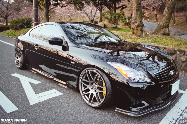 Stanced & Slammed Infiniti G37 Nissan Skyline (18)