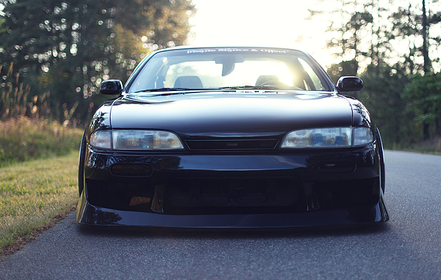 Stanced & Slammed Nissan 240SX (2)