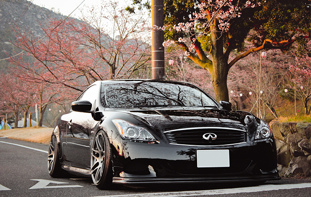 Stanced & Slammed Infiniti G37 Nissan Skyline (2)