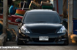 Slammed Nissan Teana Thailand VIP (1)