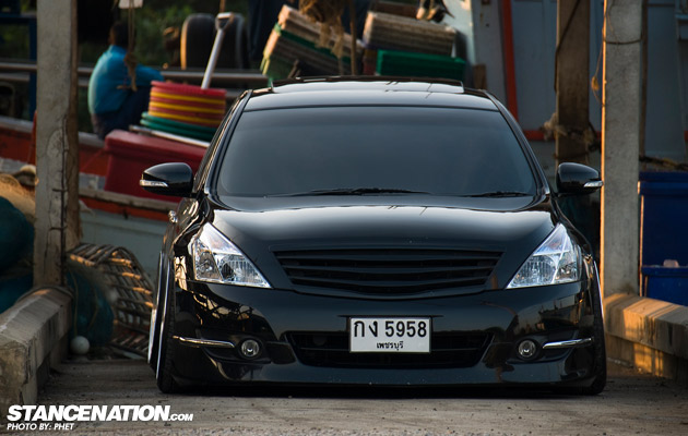 Slammed Nissan Teana Thailand VIP (1)