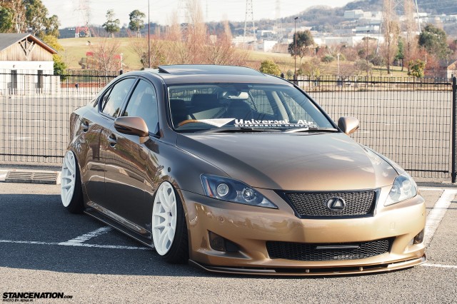 Slammed & Fitted Lexus IS from Japan (13)