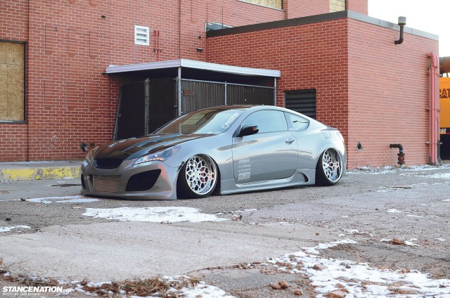 Flush Stanced Hyundai Genesis Coupe (15)