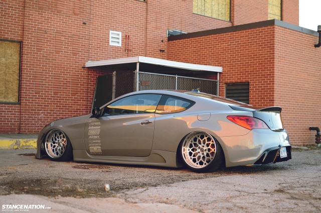 Flush Stanced Hyundai Genesis Coupe (5)