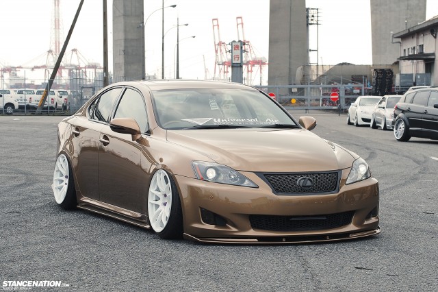 Slammed & Fitted Lexus IS from Japan (4)