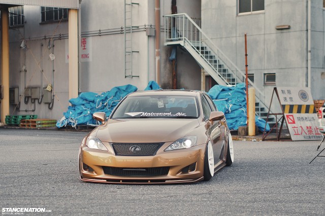 Slammed & Fitted Lexus IS from Japan (1)