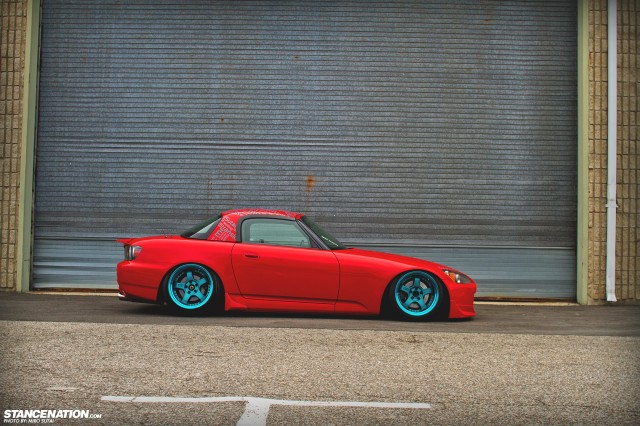 Flush Aggressive Fitment Honda S2000 (1)