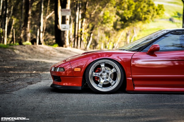 Flush Stanced Acura Honda NSX (12)