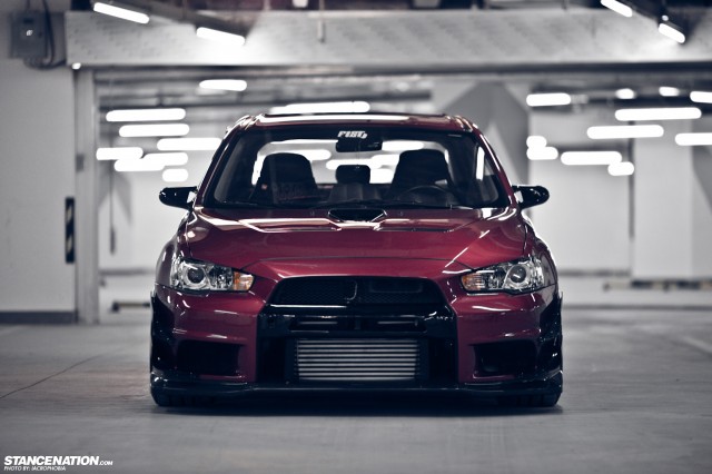 China Stance Fitment Mitsubishi EVO X (11)