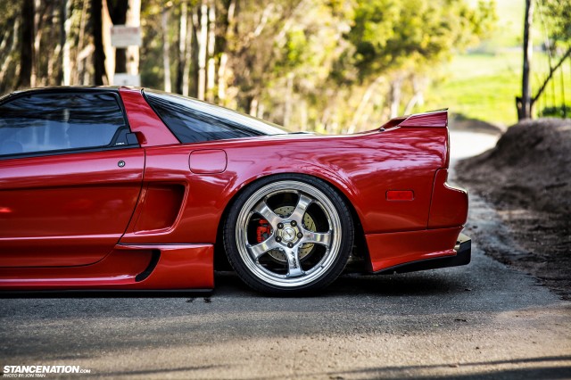 Flush Stanced Acura Honda NSX (11)