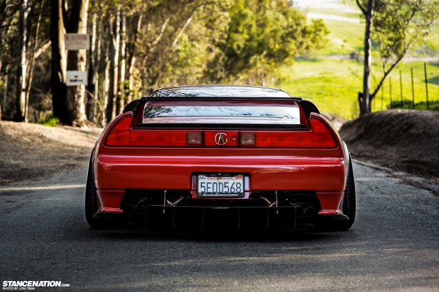 Flush Stanced Acura Honda NSX (8)