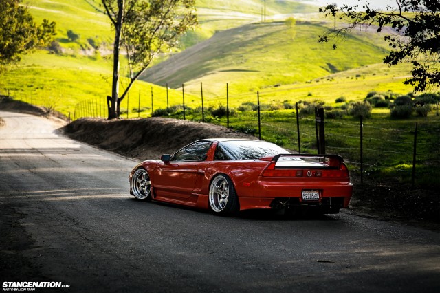 Flush Stanced Acura Honda NSX (5)