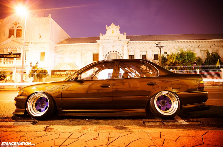 Stanced Flush Toyota Corolla Thailand (14)