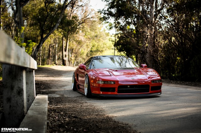 Flush Stanced Acura Honda NSX (3)