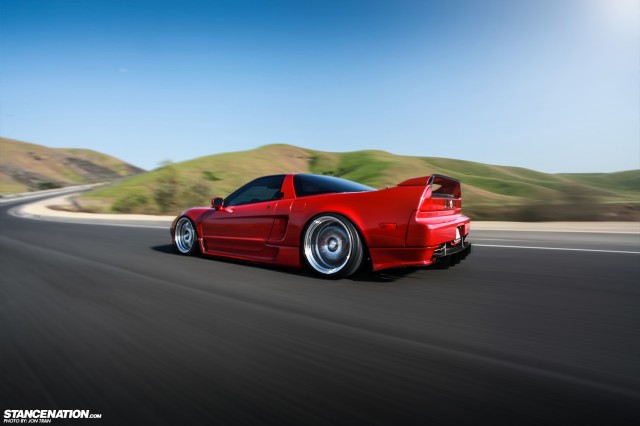 Flush Stanced Acura Honda NSX (16)