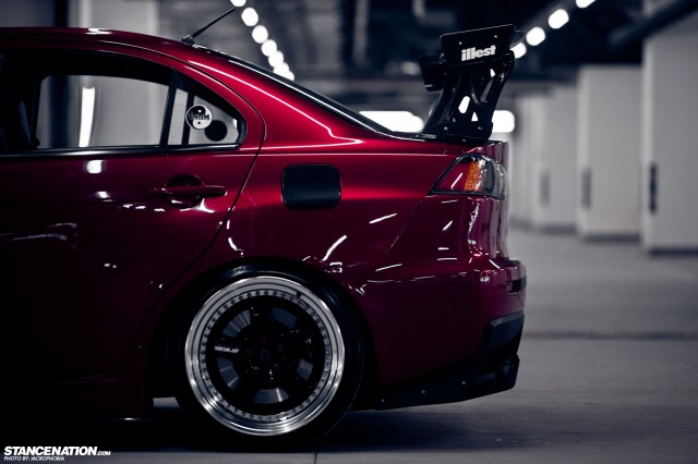 China Stance Fitment Mitsubishi EVO X (7)