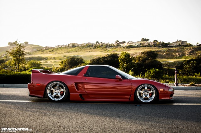 Flush Stanced Acura Honda NSX (14)