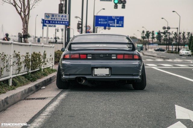 Slammed Japanese Nissan Silvia S14 (16)