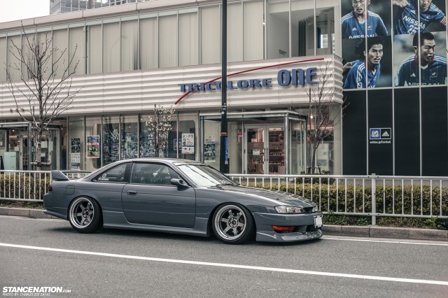 Slammed Japanese Nissan Silvia S14 (14)