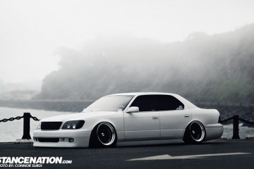 Stanced Slammed Lexus LS400 (6)