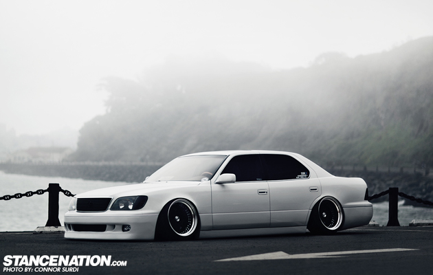 Stanced Slammed Lexus LS400 (6)