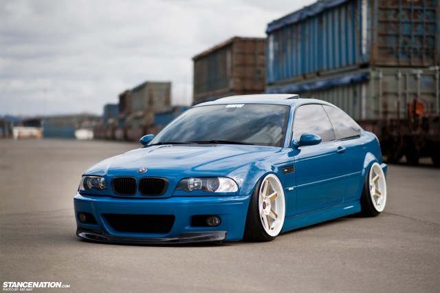 Slammed Flush BMW M3 E46 (1)