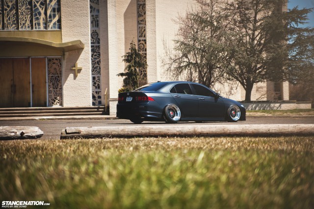 Slammed Static Acura TSX (3)