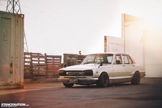 Hakosuka skyline Nissan Stance (15)