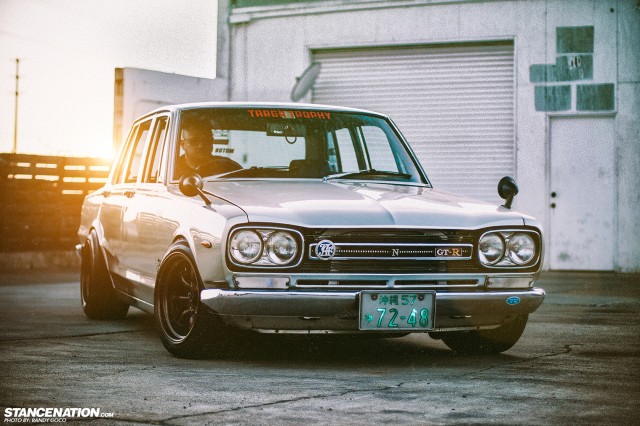 Hakosuka skyline Nissan Stance (6)