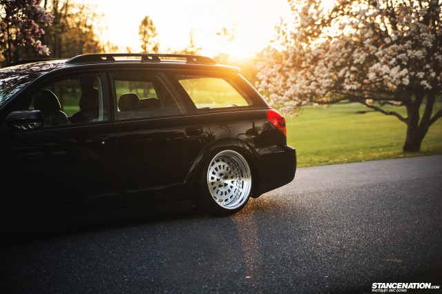 Slammed & Stanced Subaru Legacy Outback Wagon (13)